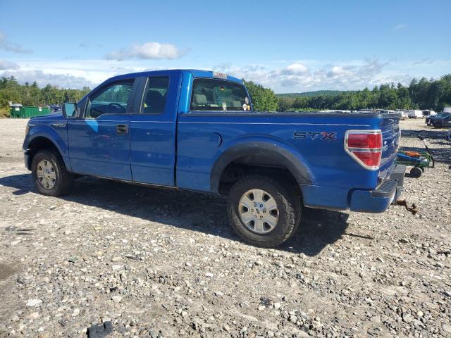 1FTRX14W39KB49933 - 2009 FORD F150 SUPER CAB BLUE photo 2