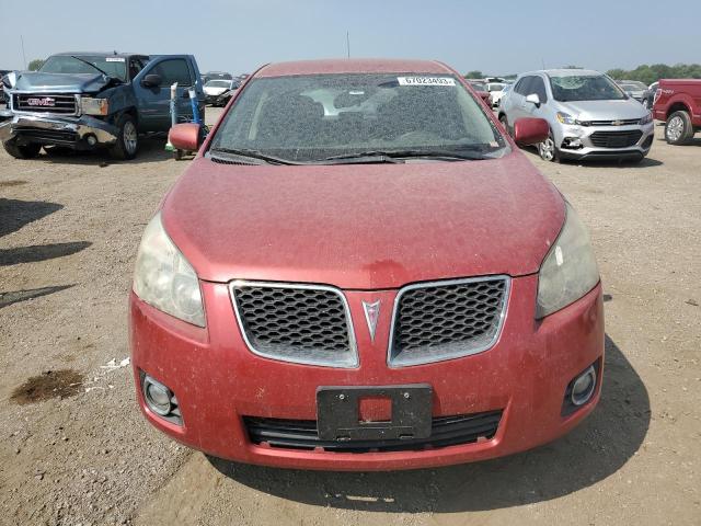 5Y2SP67069Z418021 - 2009 PONTIAC VIBE RED photo 5