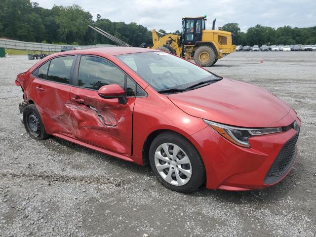 JTDEPMAE5MJ137194 - 2021 TOYOTA COROLLA LE წითელი ფოტო 4