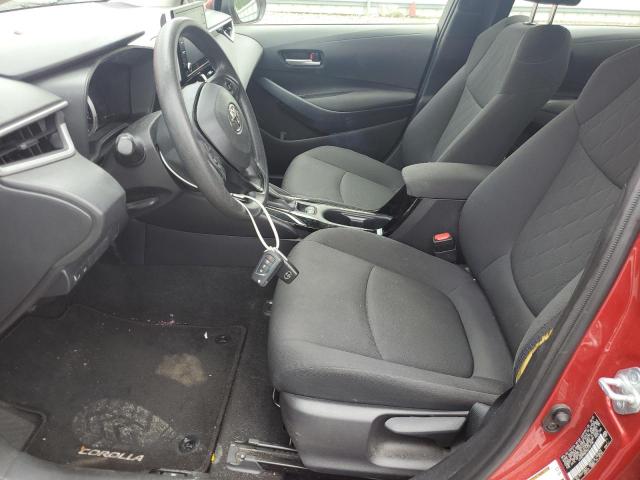 JTDEPMAE5MJ137194 - 2021 TOYOTA COROLLA LE წითელი ფოტო 7