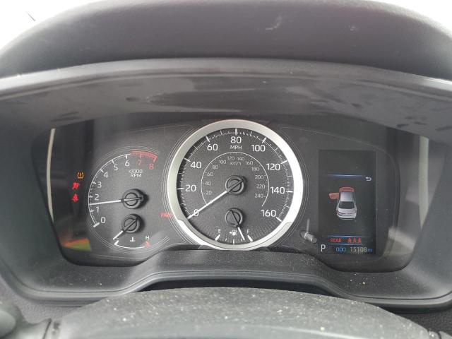 JTDEPMAE5MJ137194 - 2021 TOYOTA COROLLA LE წითელი ფოტო 9