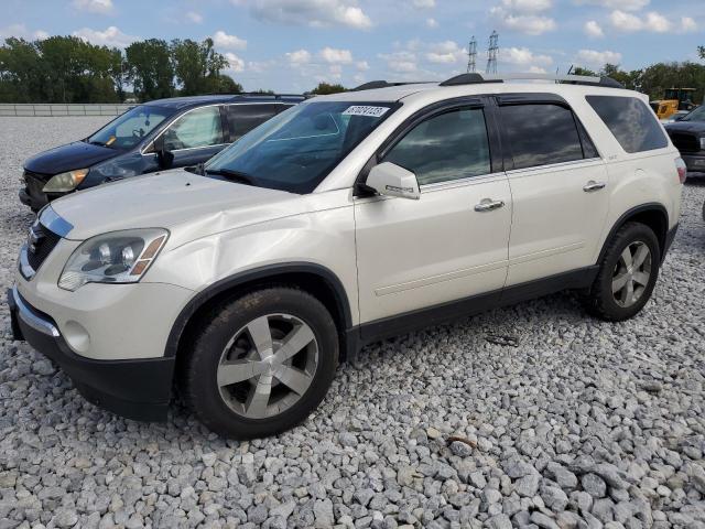 1GKKVRED3BJ200639 - 2011 GMC ACADIA SLT-1 WHITE photo 1