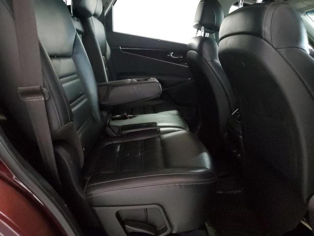5XYPHDA17HG262111 - 2017 KIA SORENTO EX BURGUNDY photo 10