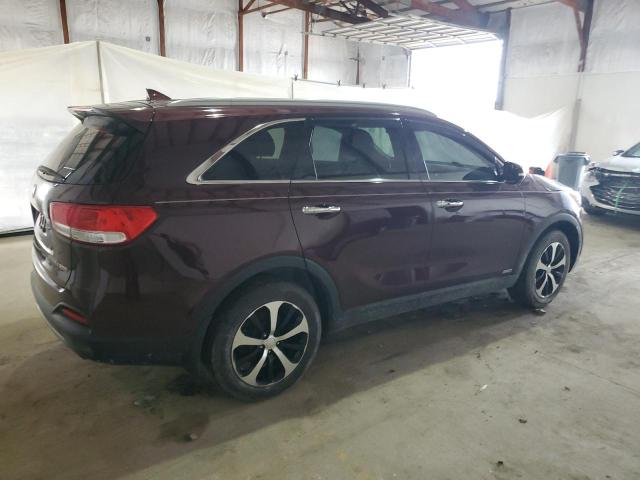 5XYPHDA17HG262111 - 2017 KIA SORENTO EX BURGUNDY photo 3