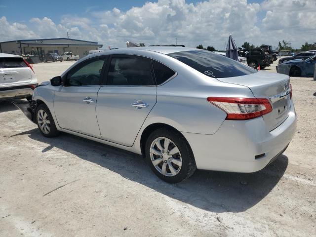 3N1AB7APXEY334197 - 2014 NISSAN SENTRA S GRAY photo 2