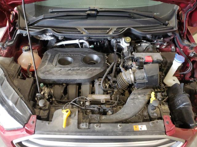 MAJ6S3GL3LC332643 - 2020 FORD ECOSPORT SE RED photo 12