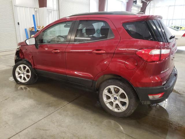 MAJ6S3GL3LC332643 - 2020 FORD ECOSPORT SE RED photo 2