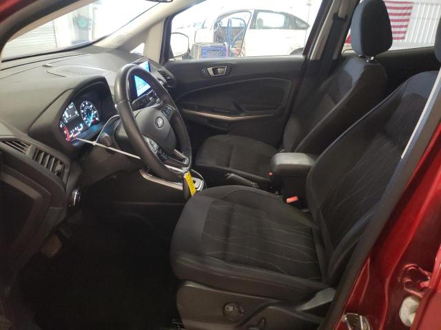 MAJ6S3GL3LC332643 - 2020 FORD ECOSPORT SE RED photo 7