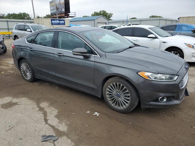 3FA6P0D94FR230492 - 2015 FORD FUSION TITANIUM SILVER photo 4