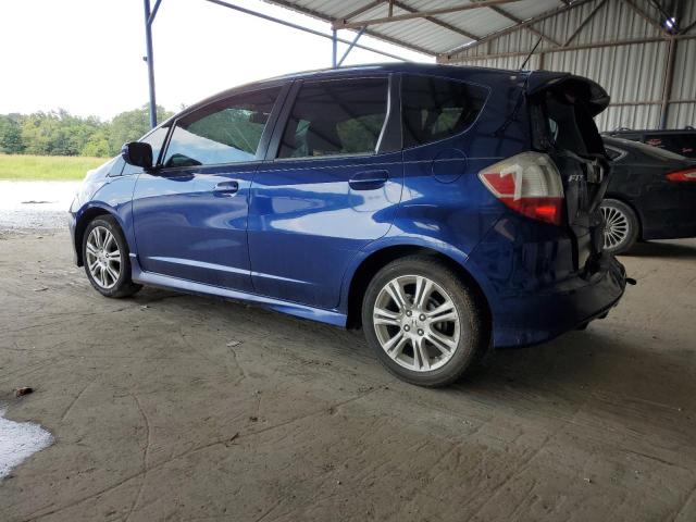 JHMGE8H58BC019751 - 2011 HONDA FIT SPORT BLUE photo 2