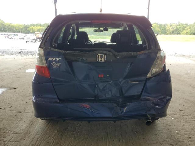 JHMGE8H58BC019751 - 2011 HONDA FIT SPORT BLUE photo 6