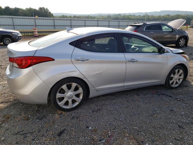 KMHDH4AE5CU258650 - 2012 HYUNDAI ELANTRA LI GLS SILVER photo 3