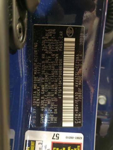 4T1G11BK5PU086906 - 2023 TOYOTA CAMRY SE NIGHT SHADE BLUE photo 13