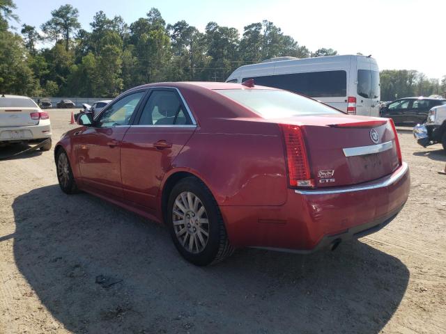 1G6DE5EY9B0151780 - 2011 CADILLAC CTS LUXURY COLLECTION RED photo 2
