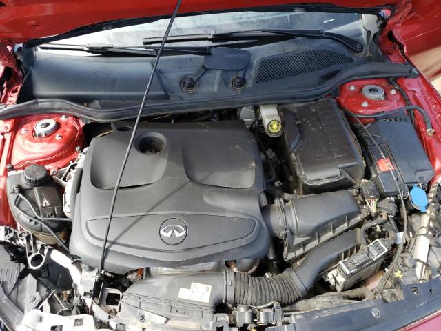 SJKCH5CR9HA031800 - 2017 INFINITI QX30 BASE RED photo 11