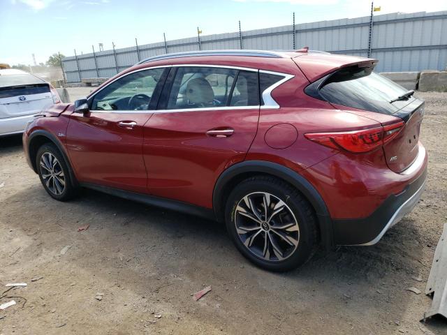 SJKCH5CR9HA031800 - 2017 INFINITI QX30 BASE RED photo 2