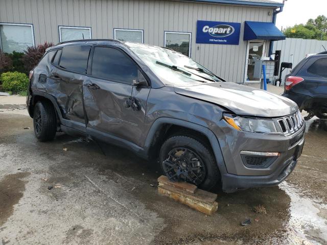 3C4NJCAB8HT668342 - 2017 JEEP COMPASS SPORT GRAY photo 4