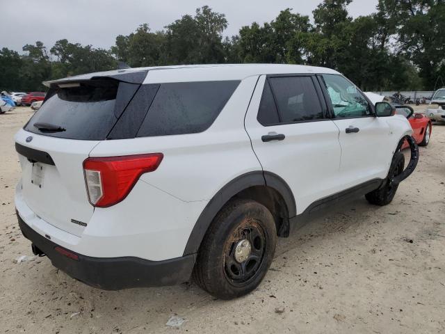 1FM5K8AB3LGA18272 - 2020 FORD EXPLORER POLICE INTERCEPTOR 白色 照片 3