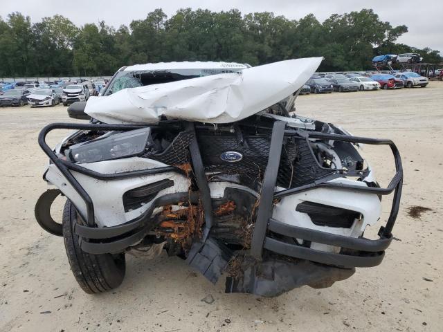 1FM5K8AB3LGA18272 - 2020 FORD EXPLORER POLICE INTERCEPTOR 白色 照片 5