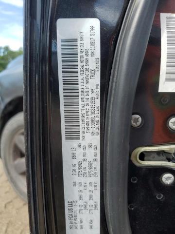 1C6RR7LT8GS151539 - 2016 RAM 1500 SLT შავი ფოტო 12