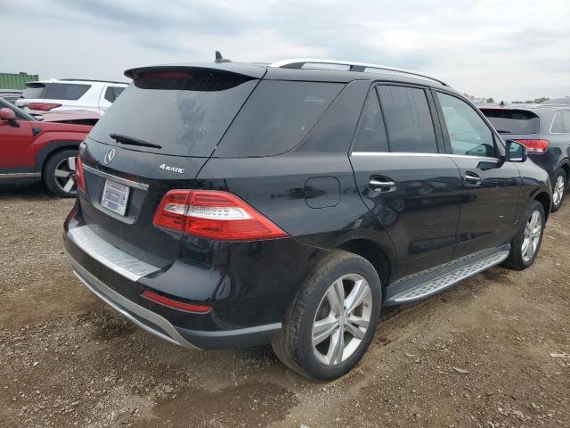 4JGDA5HB3EA420723 - 2014 MERCEDES-BENZ ML 350 4MATIC BLACK photo 3