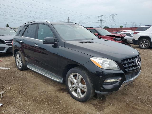 4JGDA5HB3EA420723 - 2014 MERCEDES-BENZ ML 350 4MATIC BLACK photo 4