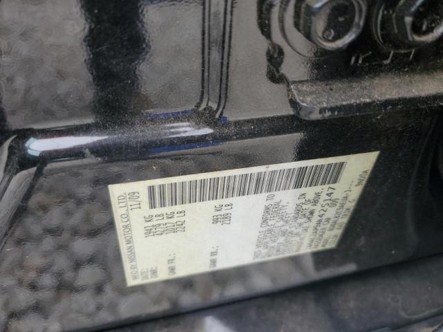1N4AL2AP9AN425147 - 2010 NISSAN ALTIMA BASE 黑色 照片 12