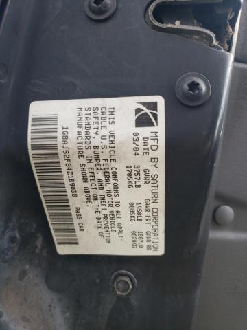 1G8AJ52F84Z189038 - 2004 SATURN ION LEVEL 2 红色 照片 12