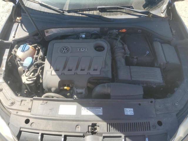 1VWBN7A31EC071870 - 2014 VOLKSWAGEN PASSAT SE BLUE photo 11