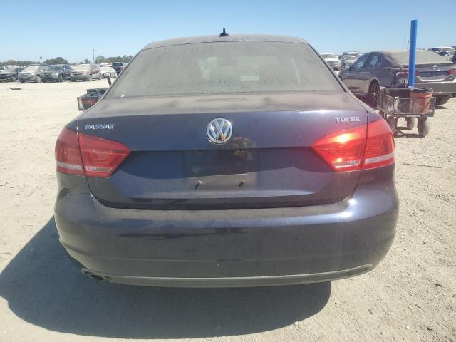 1VWBN7A31EC071870 - 2014 VOLKSWAGEN PASSAT SE BLUE photo 6