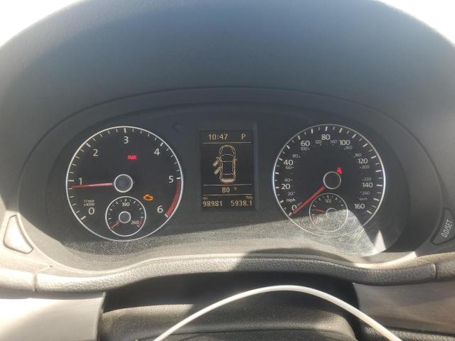 1VWBN7A31EC071870 - 2014 VOLKSWAGEN PASSAT SE BLUE photo 9