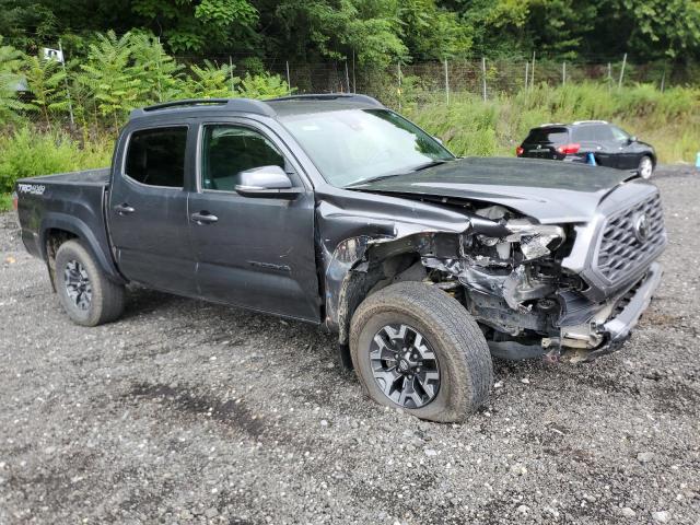 3TMCZ5AN1NM498854 - 2022 TOYOTA TACOMA DOUBLE CAB ნაცრისფერი ფოტო 4