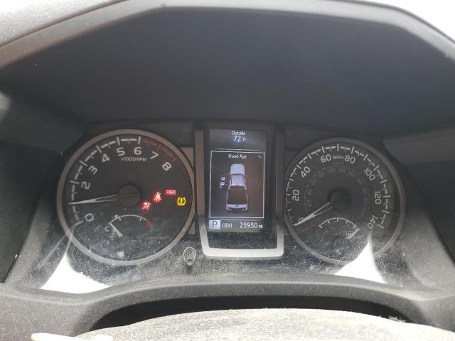 3TMCZ5AN1NM498854 - 2022 TOYOTA TACOMA DOUBLE CAB ნაცრისფერი ფოტო 9