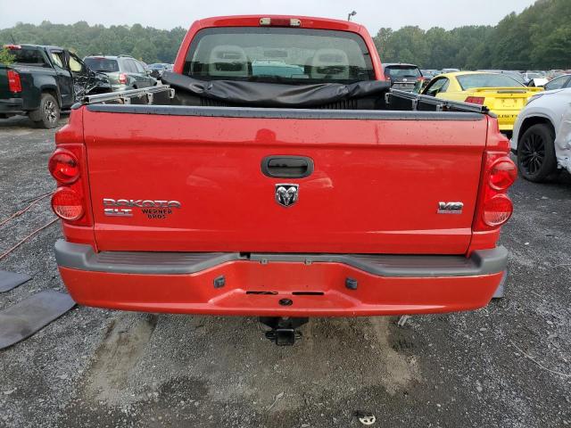 1D7HW48N76S503312 - 2006 DODGE DAKOTA QUAD SLT Qırmızı foto 6