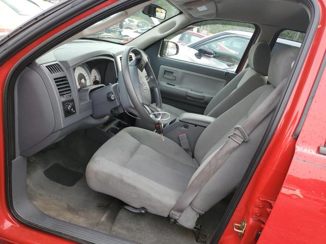 1D7HW48N76S503312 - 2006 DODGE DAKOTA QUAD SLT Qırmızı foto 7