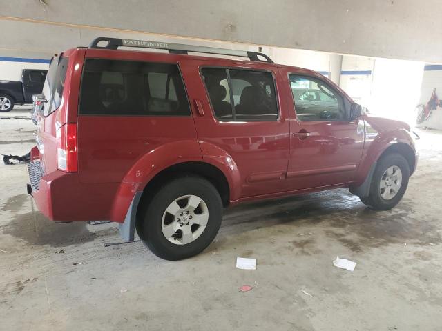 5N1AR18W25C785714 - 2005 NISSAN PATHFINDER LE RED photo 3