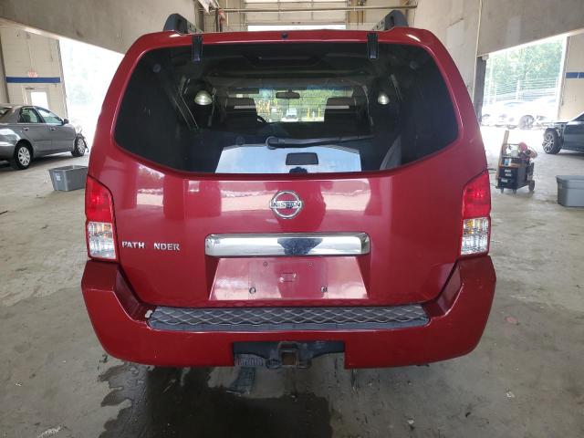 5N1AR18W25C785714 - 2005 NISSAN PATHFINDER LE RED photo 6