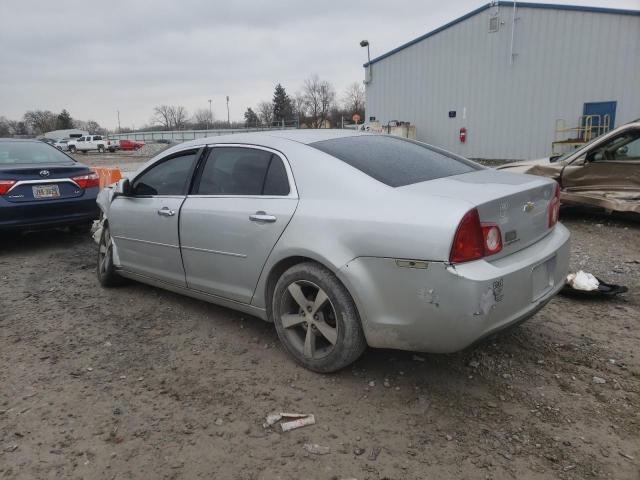 1G1ZC5EU4CF254506 - 2012 CHEVROLET MALIBU 1LT ვერცხლისფერი ფოტო 2