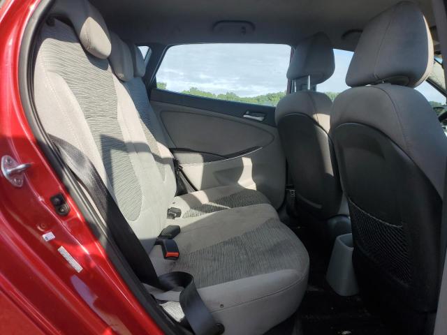 KMHCT5AE9FU215062 - 2015 HYUNDAI ACCENT GS RED photo 10