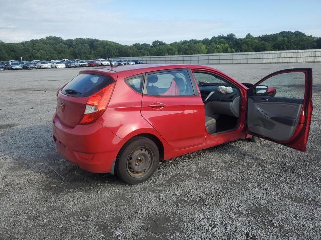 KMHCT5AE9FU215062 - 2015 HYUNDAI ACCENT GS RED photo 3