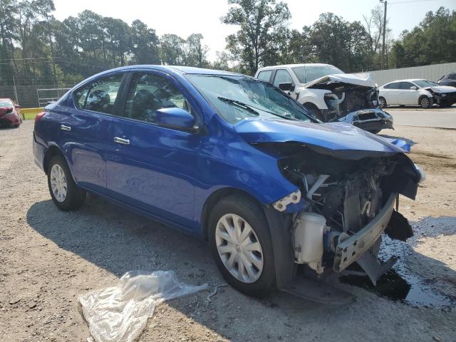 3N1CN7AP8HL857798 - 2017 NISSAN VERSA S BLUE photo 4