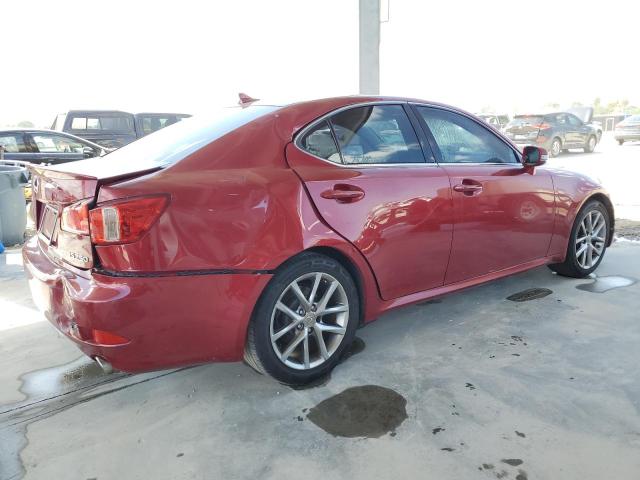 JTHBF5C21D5187709 - 2013 LEXUS IS 250 BURGUNDY photo 3