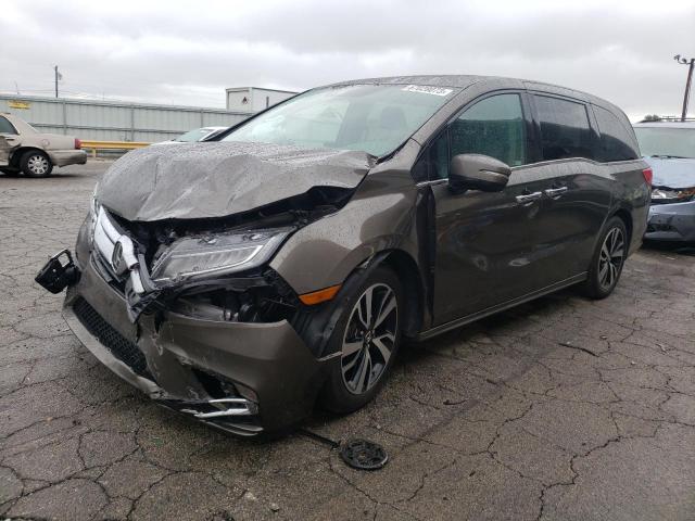 5FNRL6H98KB070743 - 2019 HONDA ODYSSEY ELITE Marrón foto 1