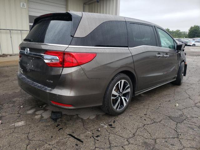 5FNRL6H98KB070743 - 2019 HONDA ODYSSEY ELITE Marrón foto 3