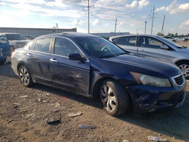 1HGCP36868A030070 - 2008 HONDA ACCORD EXL BLUE photo 4