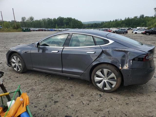 5YJSA1E22MF425958 - 2021 TESLA MODEL S GRAY photo 2