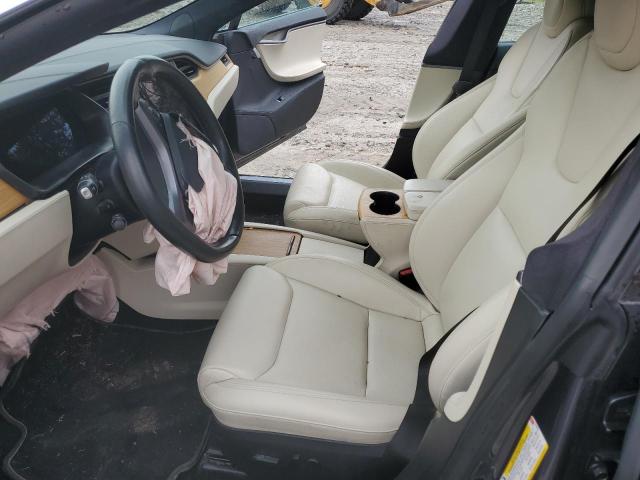 5YJSA1E22MF425958 - 2021 TESLA MODEL S GRAY photo 7