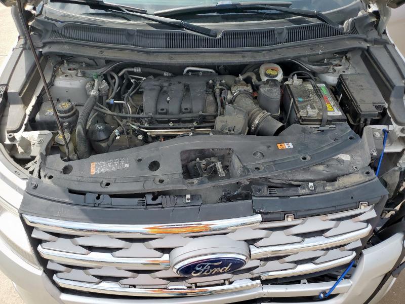 1FM5K7F85JGC26240 - 2018 FORD EXPLORER LIMITED Silber Foto 12