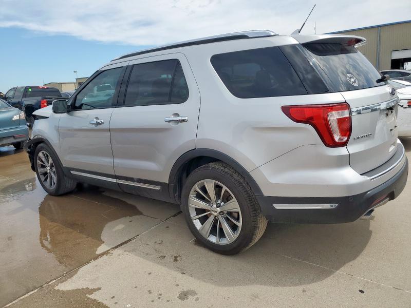 1FM5K7F85JGC26240 - 2018 FORD EXPLORER LIMITED Silber Foto 2