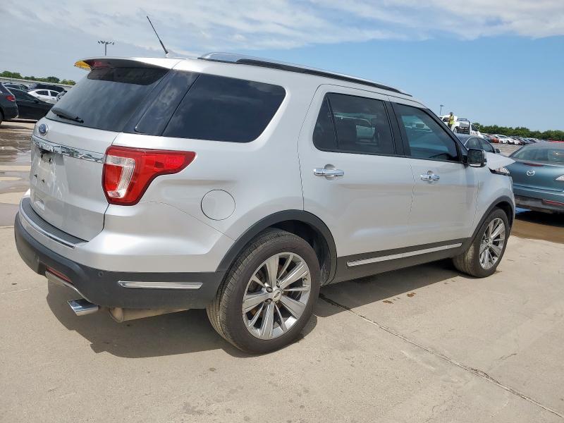 1FM5K7F85JGC26240 - 2018 FORD EXPLORER LIMITED Silber Foto 3